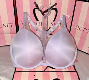 Victoria's Secret Push Up Bra 34DD Pale Purple